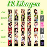 KPOP I'LL LIKE YOU Album Card