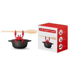 Red Crab Spoon Holder and Steam Releaser
