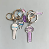 Dolphin Stick Keychain Pendant