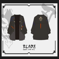 Casual Game Blade Cosplay Trench Coat Sweater Set