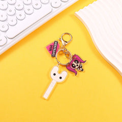 NJZ Lightstick Acrylic Keychain Pendant