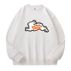 HAERIN MINJI Rabbit Printed Pullover Sweatshirt