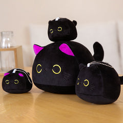 Cute Black Cat Pillow Plush Doll
