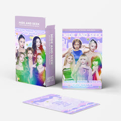 60PCS IDLE Heart Flash Photocard