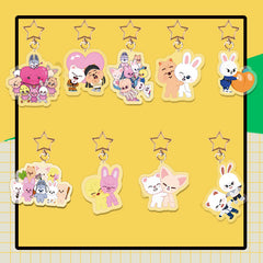 SKZ Acrylic Keychain Pendants