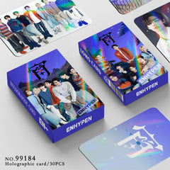 30pcs EN Laser Photocard