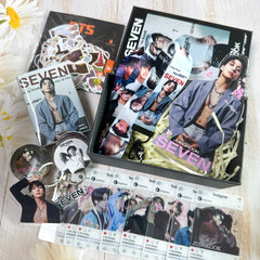 JUNGKOOK Lanyard Sticker Card Set Gift Box