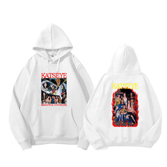 BEAUTIFUL CHAOS Printed Thin Double-sided Hoodie