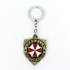 Umbrella Corp Keychain Pendant Necklace