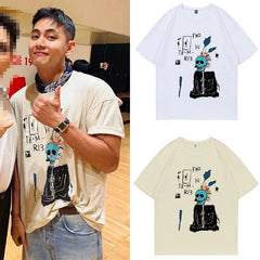 Versatile Skull Graphic Printed Round Neck T-shirt