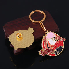 Anime Cartoon Character Keychain Brooch Badge