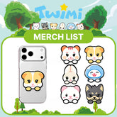 TWS "TWIMI" Cartoon Acrylic Airbag Bracket