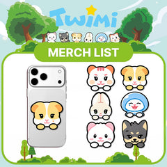 TWS "TWIMI" Cartoon Acrylic Airbag Bracket