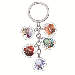 Trendy Anime Keychain Pendant