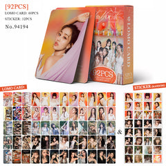92 Pcs Kpop LOMO PhotoCards