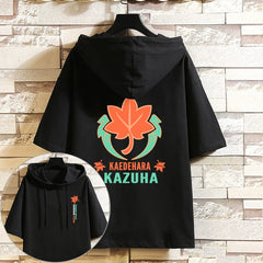 Unisex Game Logo Short Sleeve Hooded T-Shirt