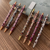 7pcs Funny Leopard Pattern Ballpoint Pen Set