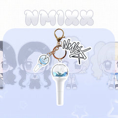 Dolphin Stick Keychain Acrylic Pendant