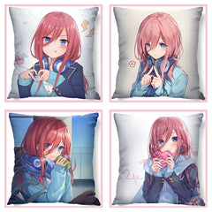 Nakano Anime Throw Pillow
