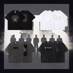 BANGTAN ARIRANG TOUR Cotton Washed T-shirt Top