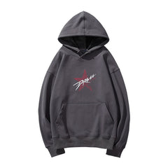 æ Album Drama Printed Pullover Hoodie