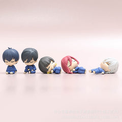 5 Anime Sleeping Figures Ornament