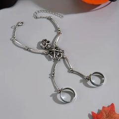 Gothic Skull Bracelet Halloween Accessories