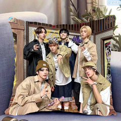 KPOP Poster Printed Double-sided Throw Pillow