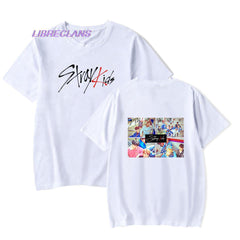 Women's SKZ Logo Printed Short Sleeve T-Shirt