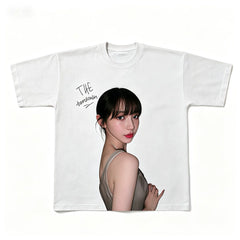Karina Printed Short-sleeved Cotton T-shirt