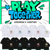 TXT Print Short-sleeved Loose T-shirt