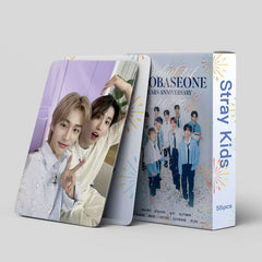 55pcs KPOP LOMO Photocard Box