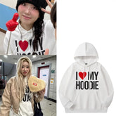 Chaeryeong I Heart My Hoodie Pullover Hoodie