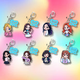 CARMEN JIWOO A-NA Pendant Bag Keychain