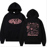 NJZ Printed Long-sleeved Casual Hoodie