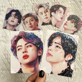 JIMIN V Oil Painting Photocards