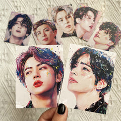 JIMIN V Oil Painting Photocards