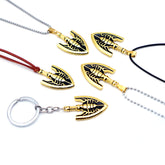 JOJO Golden Arrow Keychain Necklace