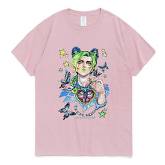 Unisex JOJO Graphic Printed Short-sleeved T-shirt