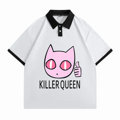 Unisex Jojo Killer Queen Half Sleeve T-Shirt