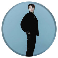 BND Magazine Badge Mirror Keychain