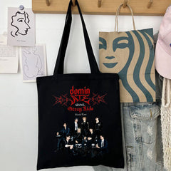 KPOP Logo Poster Canvas Tote Bag