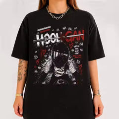 HOOLIGAN Graphic Print Short-sleeved Tee