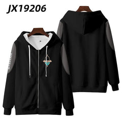 Trendy Game Cos Wanderer Printed Zipper Hoodie