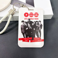 BANGTAN Card Holder Keyring