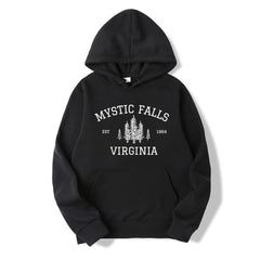 Mystic Falls Virginia Pullover Hoodie