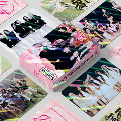 124 Laser KPOP Album LOMO Card Sticker