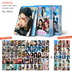 ILLIT Album BREAK EVEN Photocards + Stickers (92pcs)