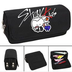 SKZ Pattern Double-layer Pencil Case