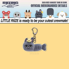 "RIIZING LOUD" Prayer Fish Acrylic Keychain
